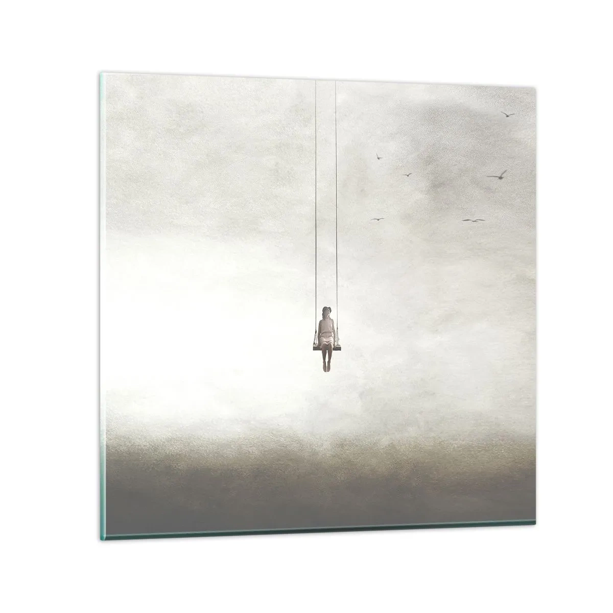 Üveg kép - A bennünk lévő gyerek - 30x30 cm