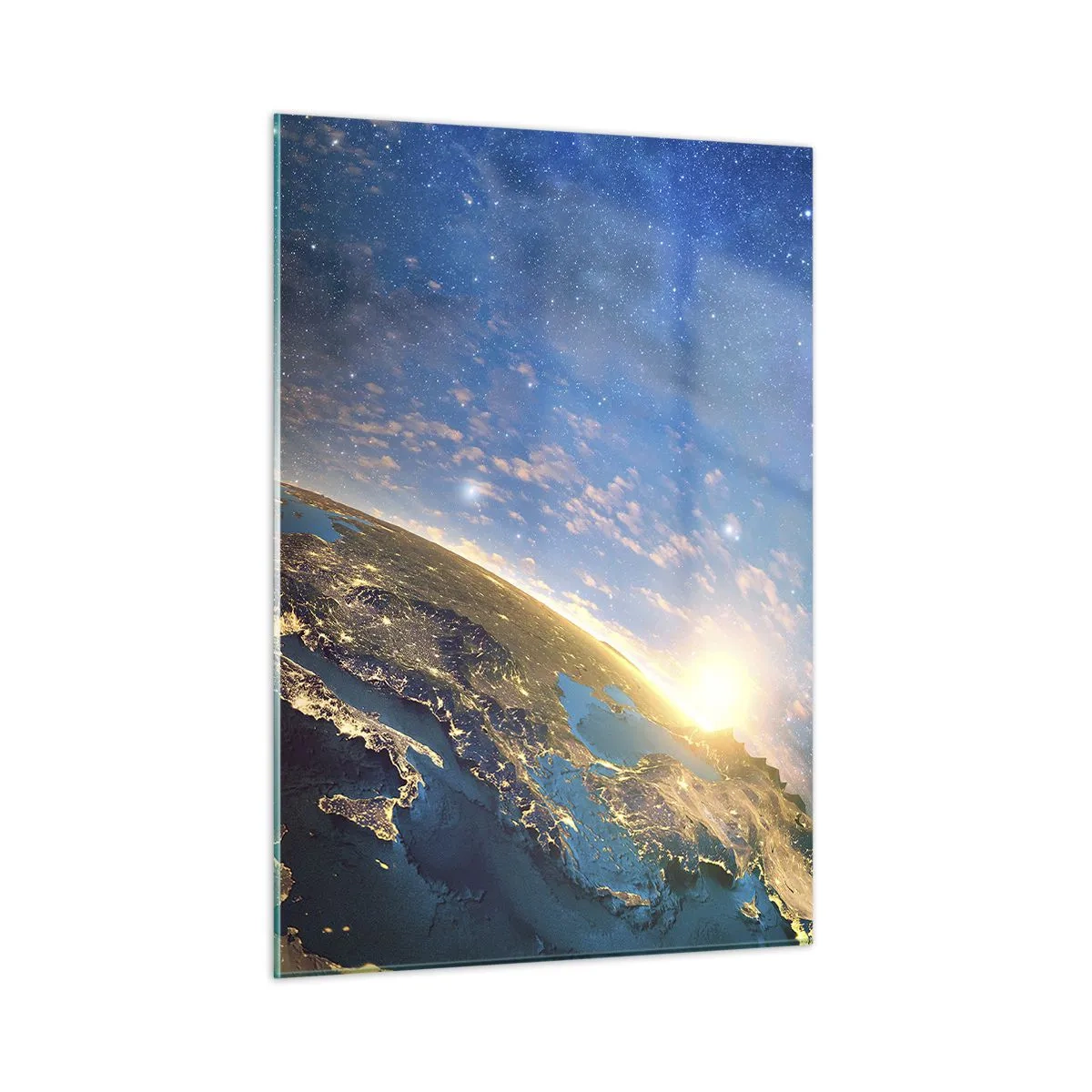 Üveg kép - Tekintsünk magunkra távolról - 50x70 cm