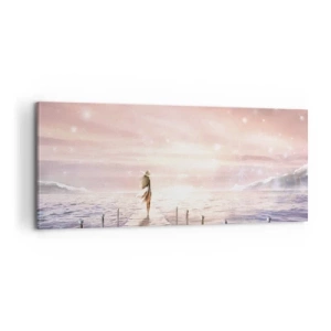 Vászonkép - Egy álom fényében - 100x40 cm