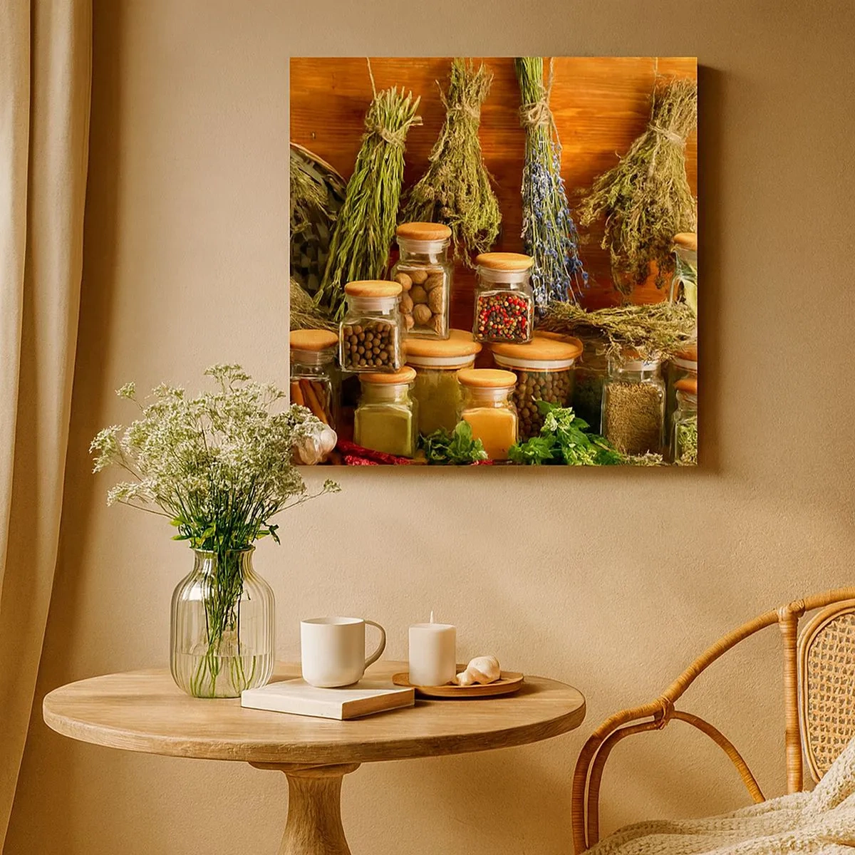 Vászonkép - Konyhai varázslatok - 30x30 cm