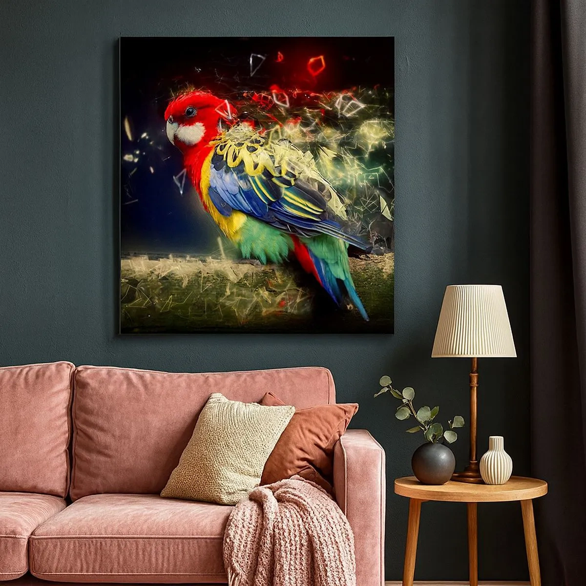 Vászonkép - A ragyogás hírnöke - 30x30 cm