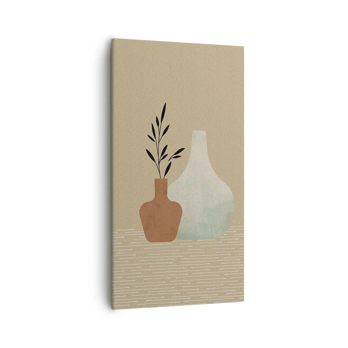 Vászonkép - Váza és annak ideája - 55x100 cm