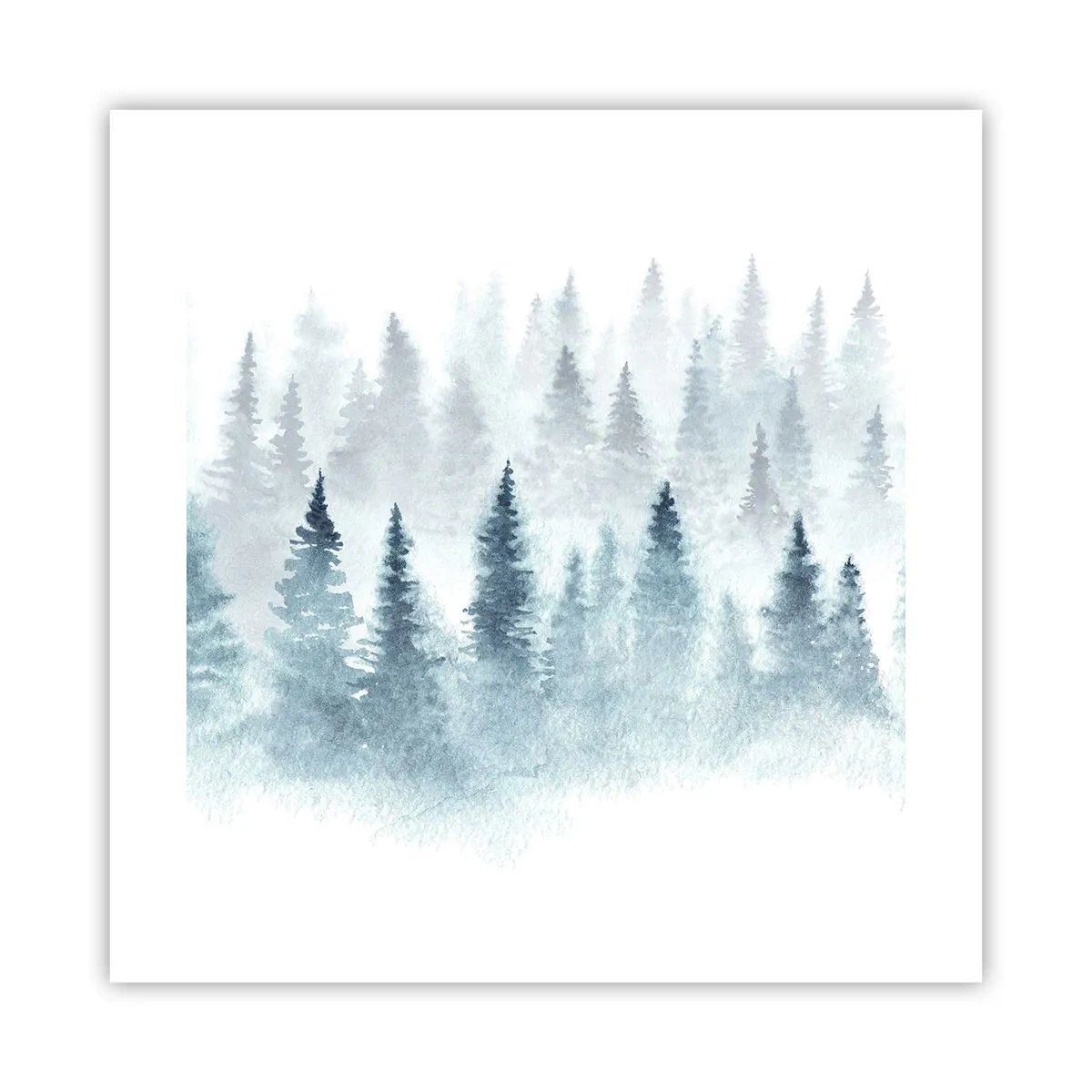 Poszter - Ködbe burkolózva - 40x40 cm