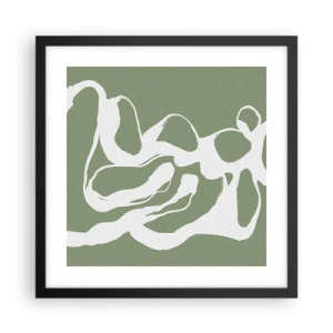 Poszter fehér keretben - A tér hívása - 40x40 cm