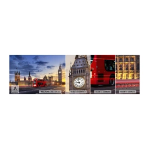 Fotótapéta Minta Öntapadós Deluxe Sticker - Speciális karakterek - Város, London, Építészet - 100x30 cm