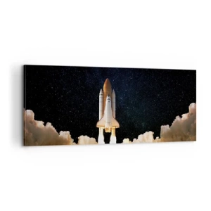 Vászonkép - Ad astra! - 100x40 cm