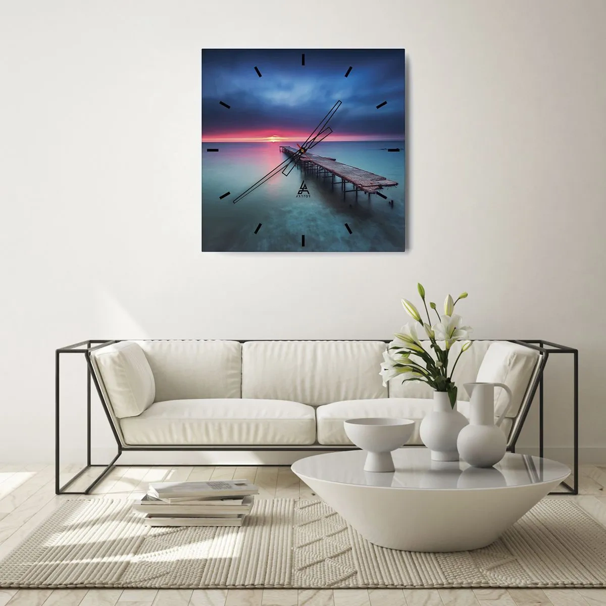 Falióra, Óra - Ég és föld között - 30x30 cm