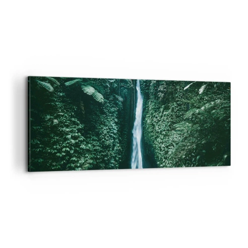 Vászonkép - Trópusi gyógyforrás - 100x40 cm