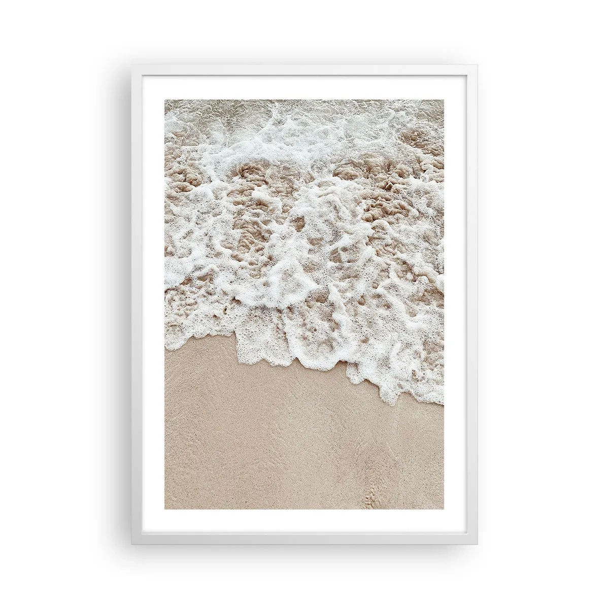 Poszter fekete keretben - Mindjárt jövök. - 50x70 cm