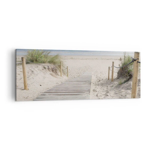 Vászonkép - A horizontig - 140x50 cm