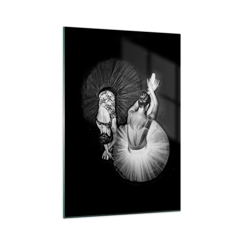 Üveg kép - Jin és jang – tökéletes egyensúly - 70x100 cm