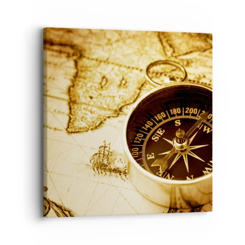 Vászonkép - Keletre, vagy nyugatra? - 30x30 cm