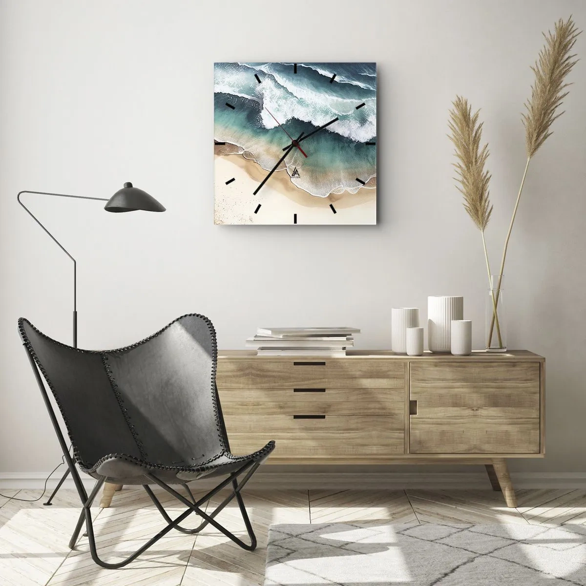 Falióra, Óra - Egy örök találkozás - 40x40 cm