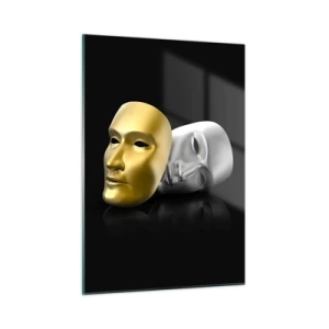 Üveg kép - Az élet színház - 50x70 cm