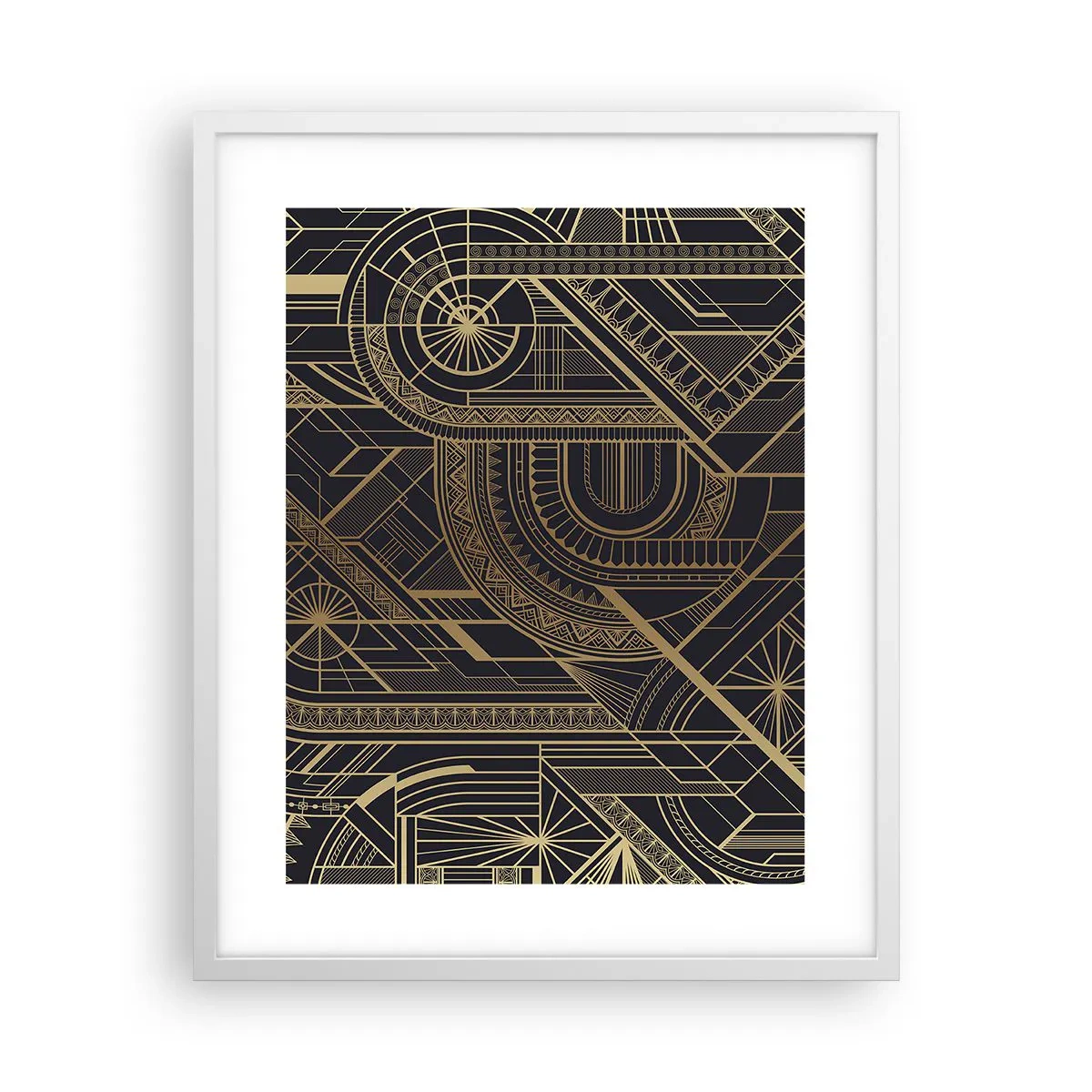 Poszter fekete keretben - Koncepciók, ötletek, tervek - 40x50 cm