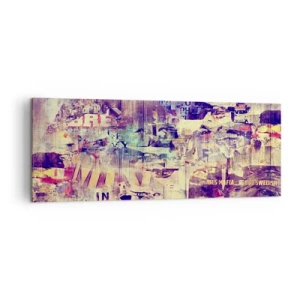 Vászonkép - És csak ennyi lesz - 140x50 cm