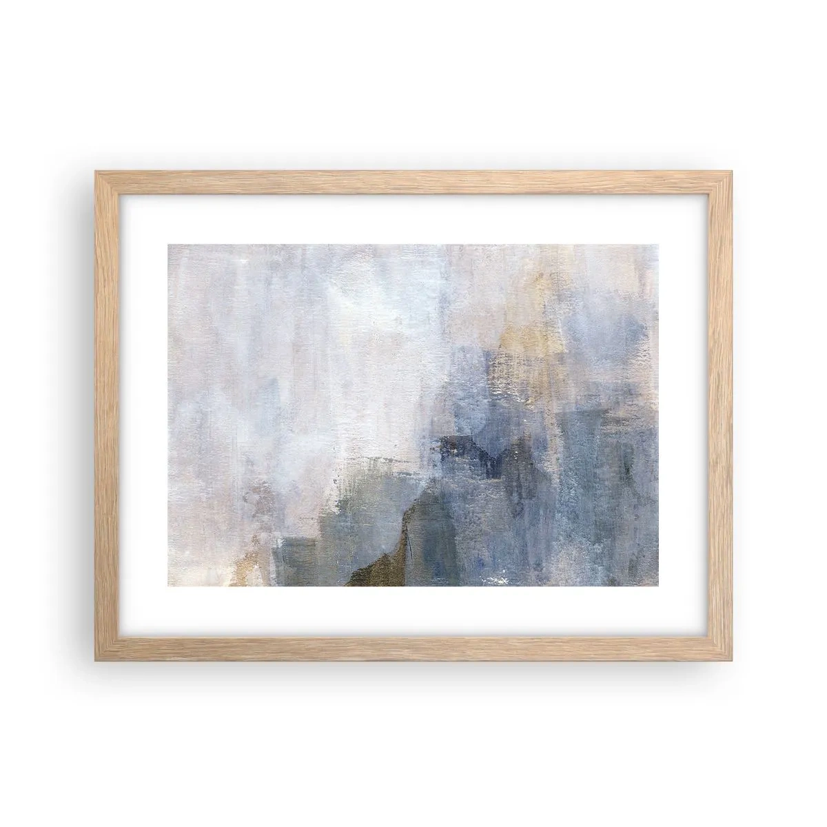 Poszter világos tölgy keretben - Színtónusok és akkordok - 40x30 cm