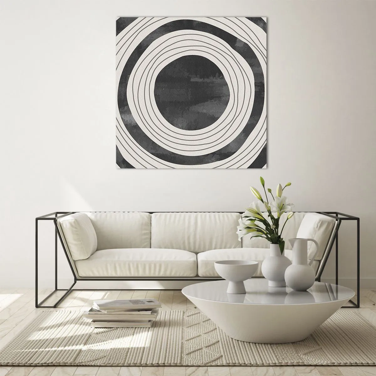 Üveg kép - A legmélyén - 60x60 cm