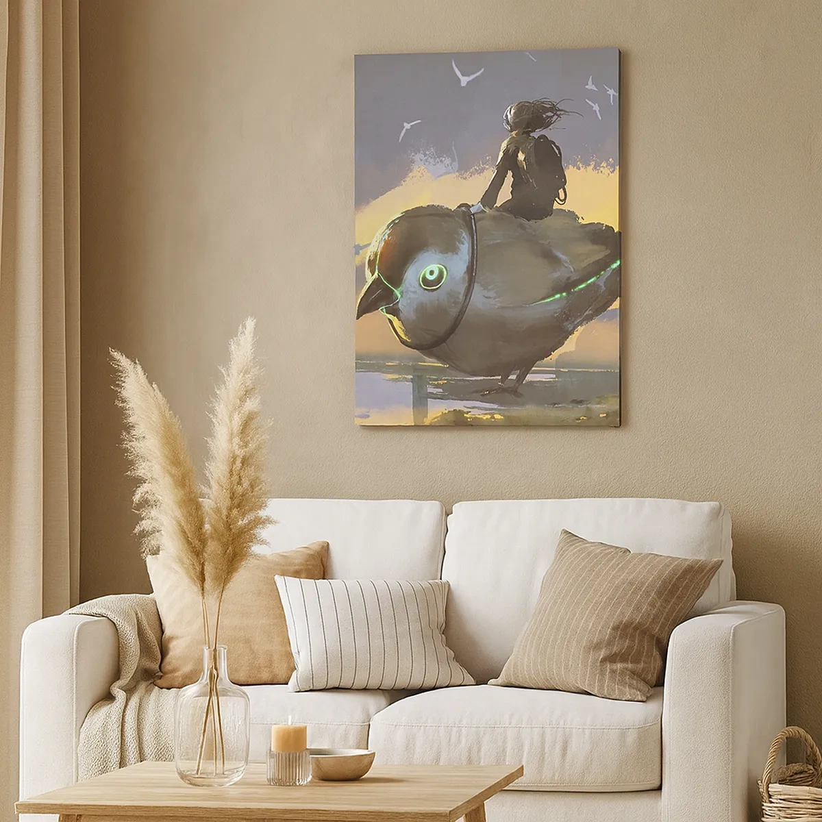 Vászonkép - Egy fantasztikus utazás állomása - 50x70 cm