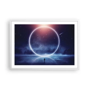 Poszter fekete keretben - Már itt vannak... - 70x50 cm