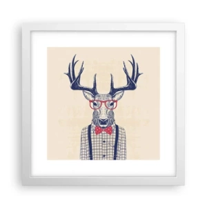 Poszter fekete keretben - Mókás extravagancia - 30x30 cm