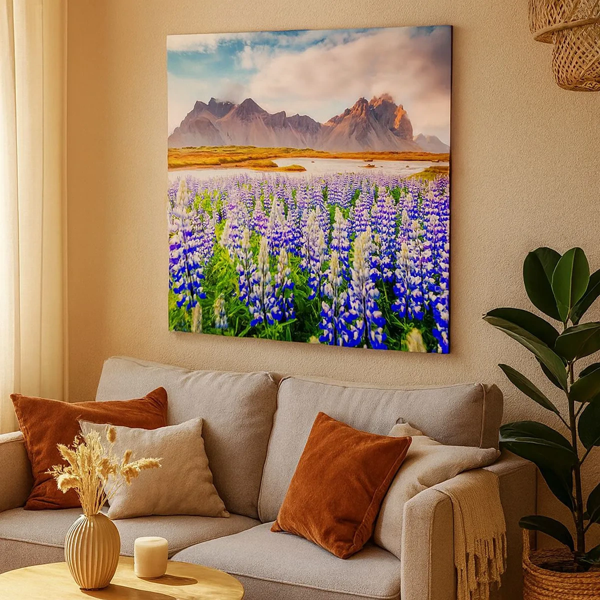 Vászonkép - Erő és szigorúság a szelídség mellett - 30x30 cm