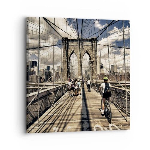 Vászonkép - Egyenesen a város szívébe - 30x30 cm