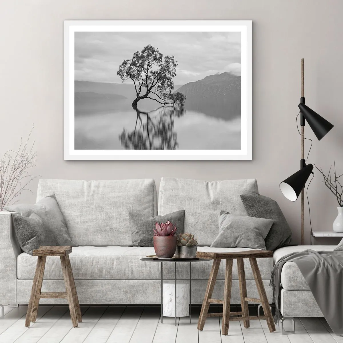 Poszter fekete keretben - Van egy ilyen ország - 100x70 cm