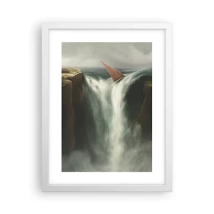 Poszter fekete keretben - Az élet óvatossága - 30x40 cm