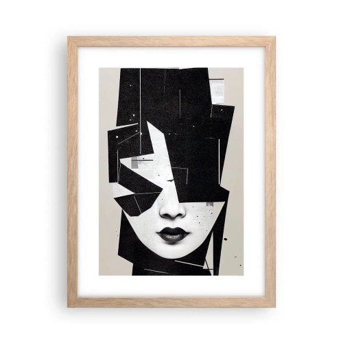 Poszter világos tölgy keretben - Mélyen elrejtve - 30x40 cm