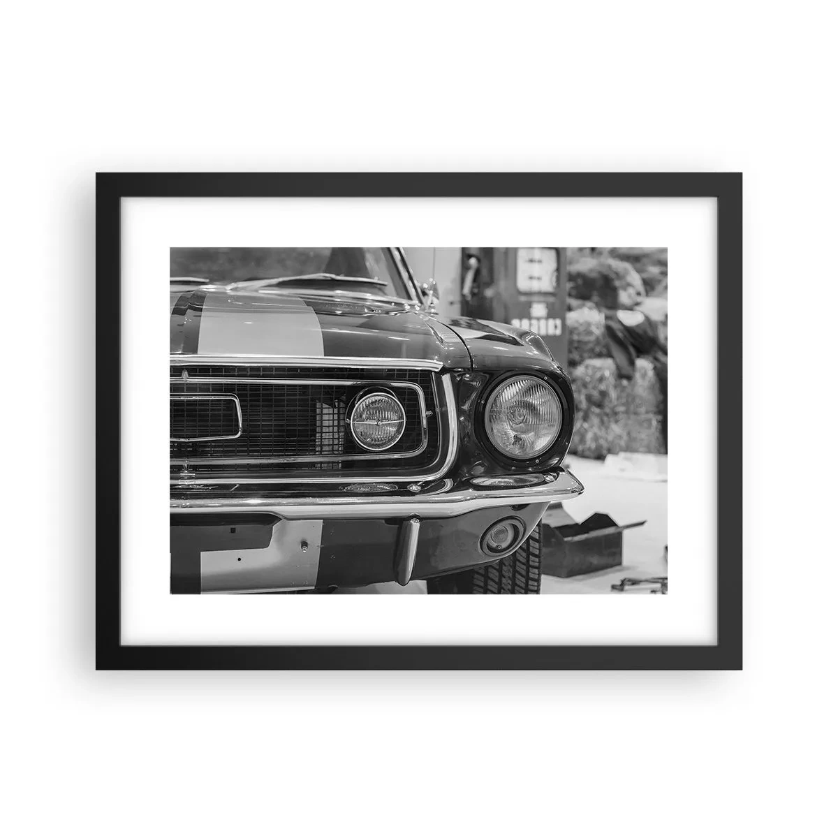 Poszter fehér keretben - Vad utazás - 40x30 cm