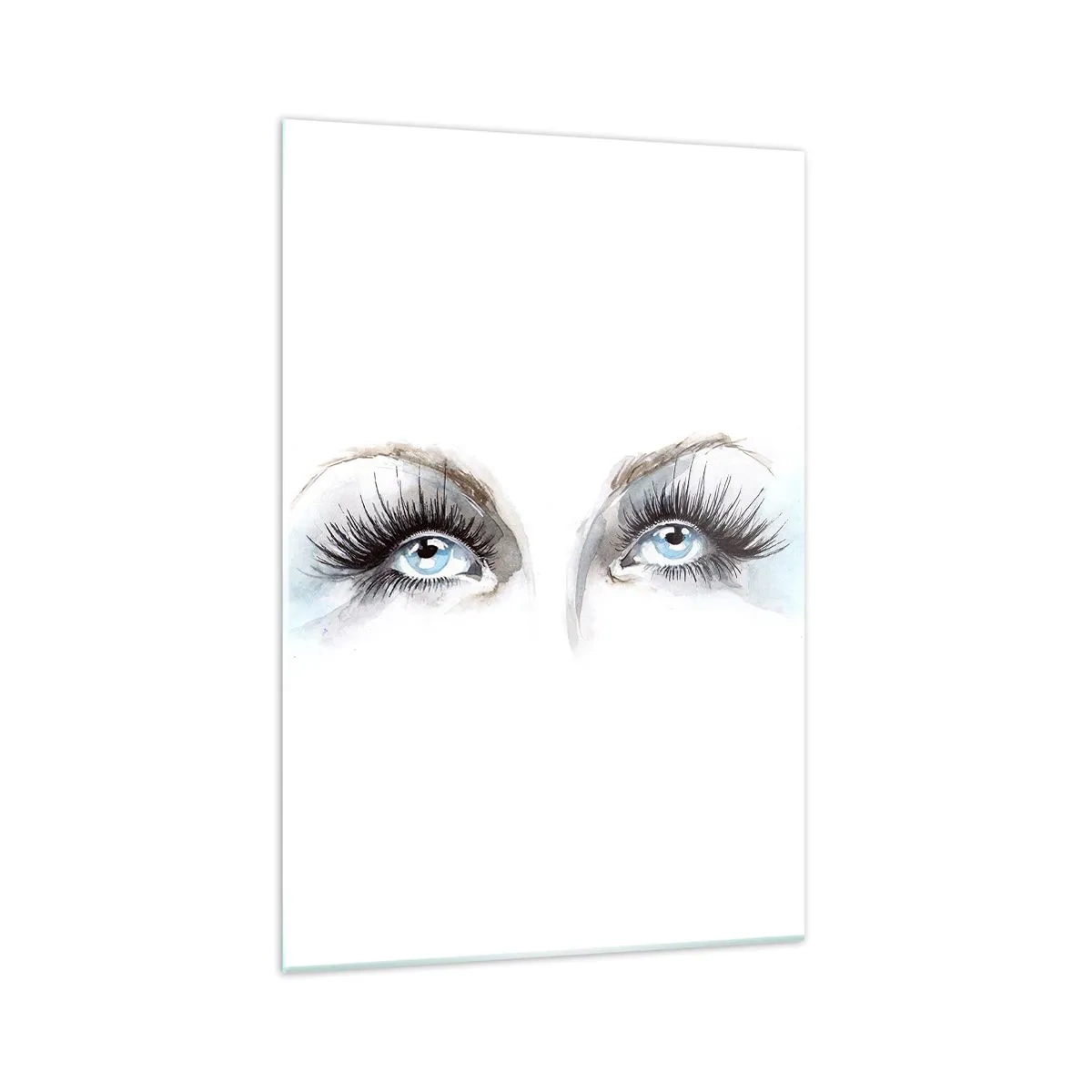 Üveg kép - Az angyal szemei? - 70x100 cm