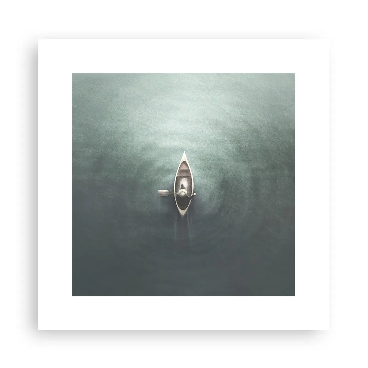 Poszter - Egy holdfényes tavon át - 30x30 cm