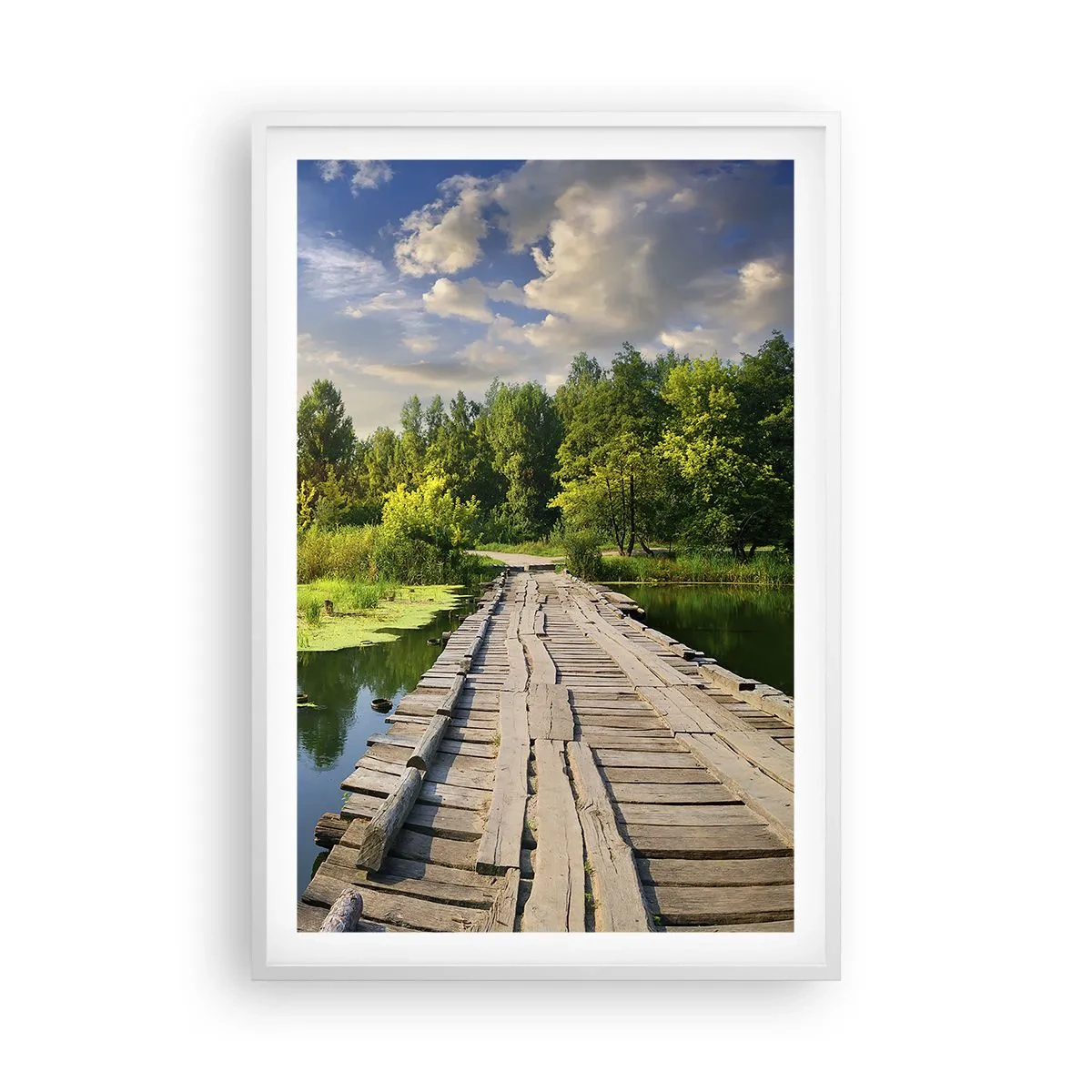 Poszter fekete keretben - Nyár, mindenhol nyár - 61x91 cm