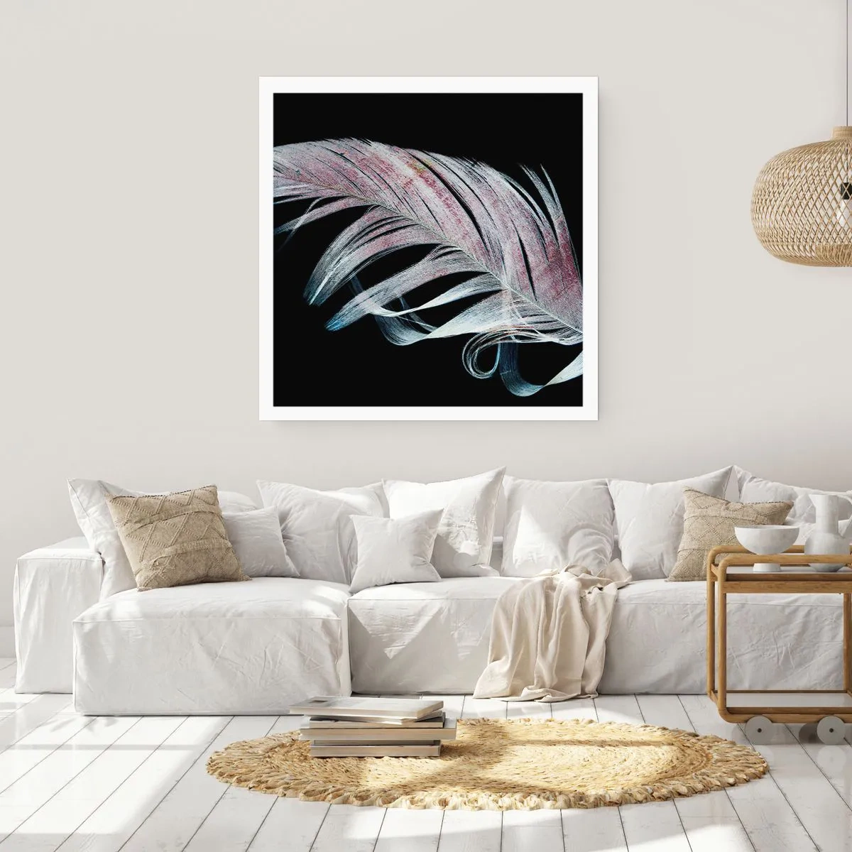 Poszter - Gondolj az érintésre - 50x50 cm