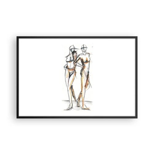 Poszter fehér keretben - A kegyelem tanulmánya - 91x61 cm