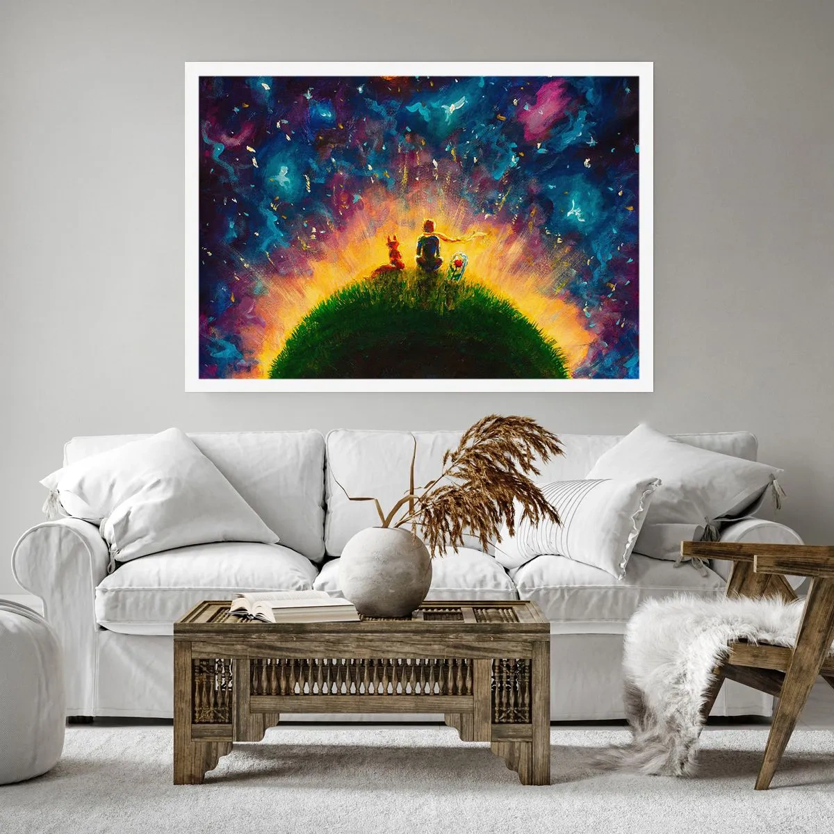 Poszter - Szerelem és barátság – az egész világ - 70x50 cm