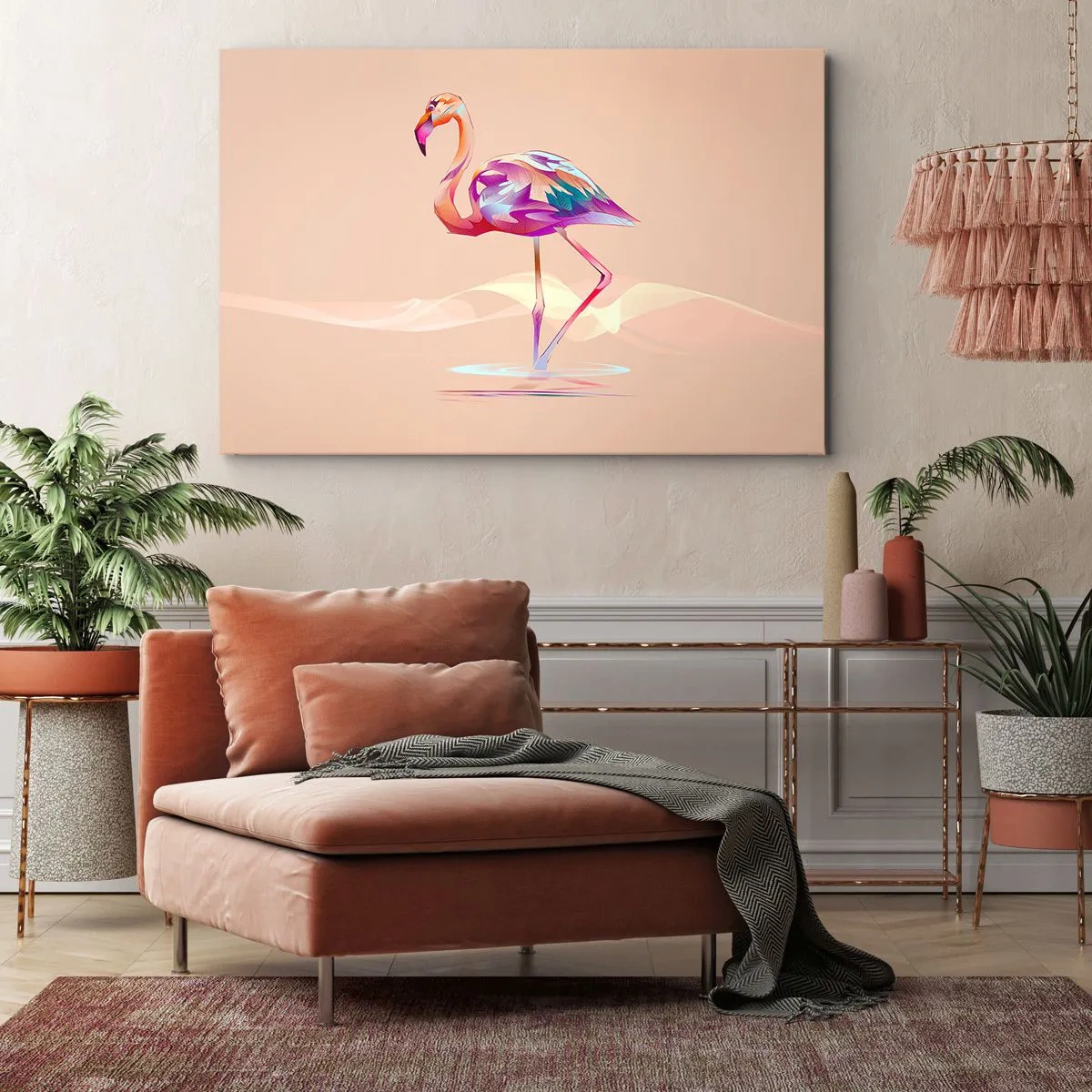 Vászonkép - A jó érzelmek madara - 120x80 cm