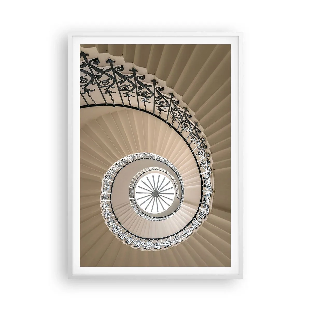 Poszter fekete keretben - Egy kagyló közepén - 70x100 cm