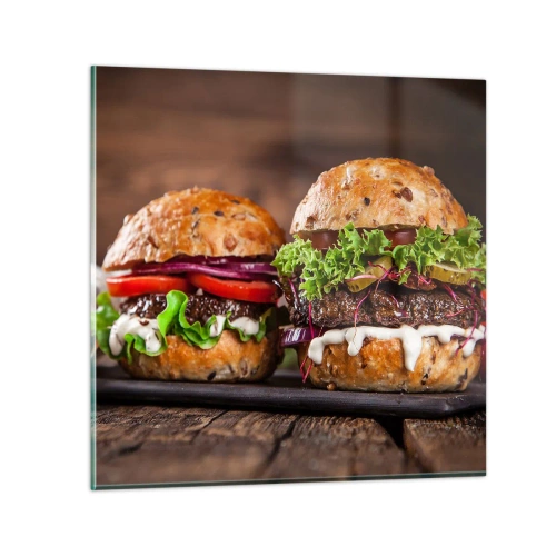 Üveg kép - American dream - 50x50 cm