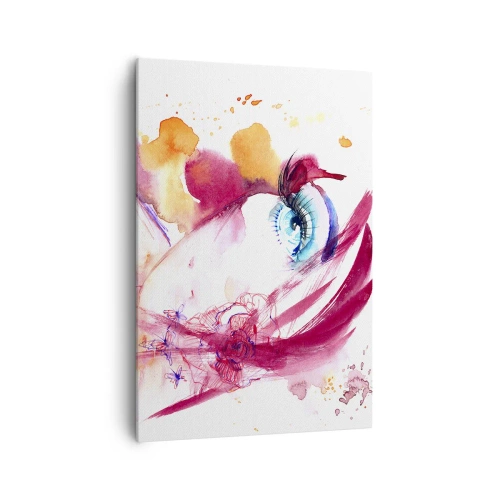 Vászonkép - A világ a közelségben virágzik - 70x100 cm