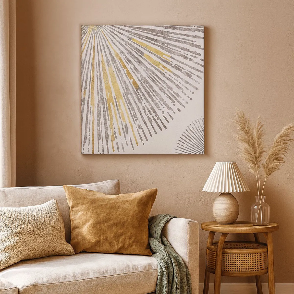 Vászonkép - A sugár szépsége - 30x30 cm