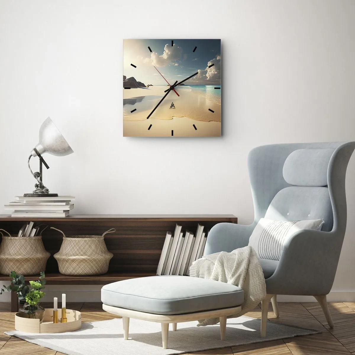 Falióra, Óra - Egy álomszerű nap - 30x30 cm