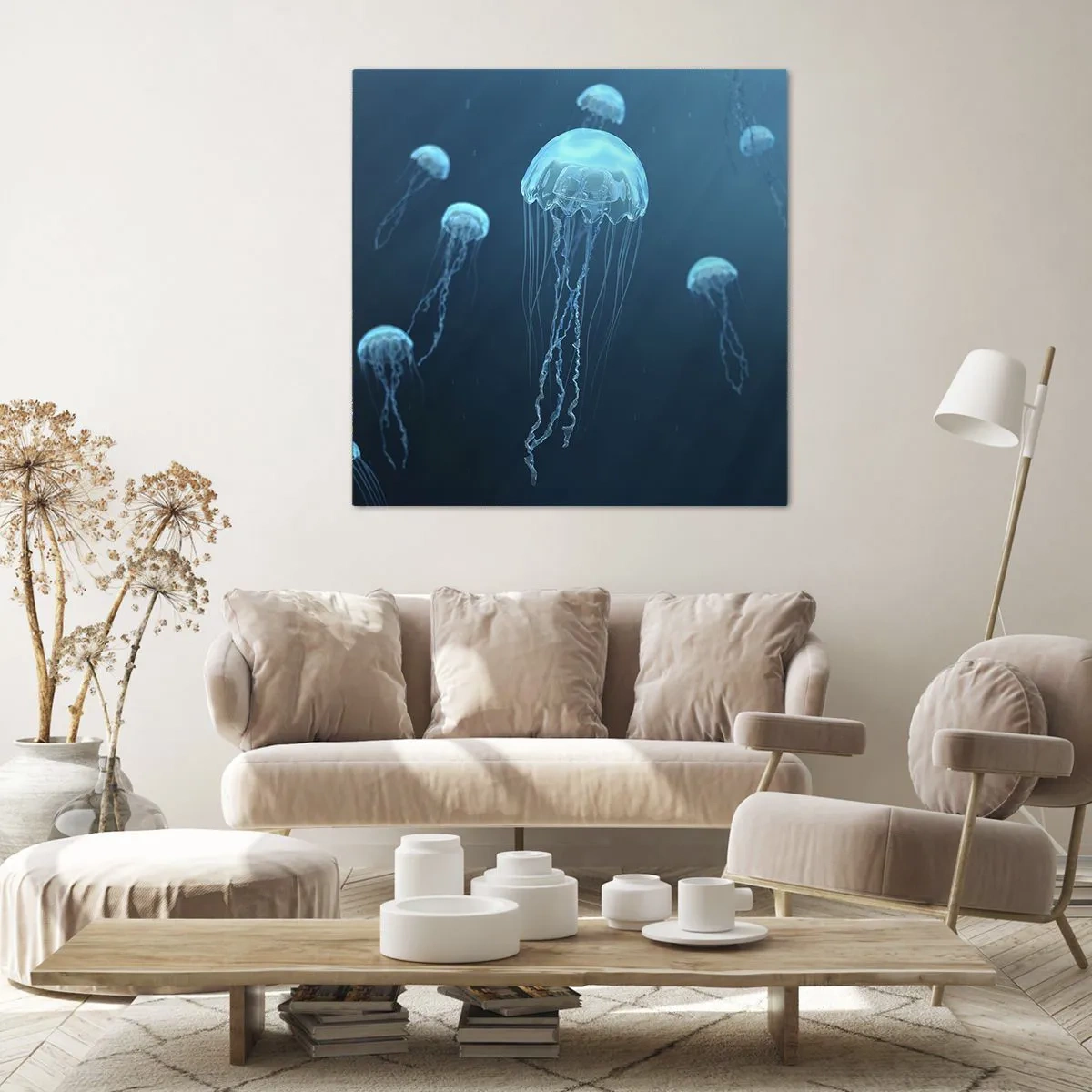 Vászonkép - Óceáni tánc - 60x60 cm