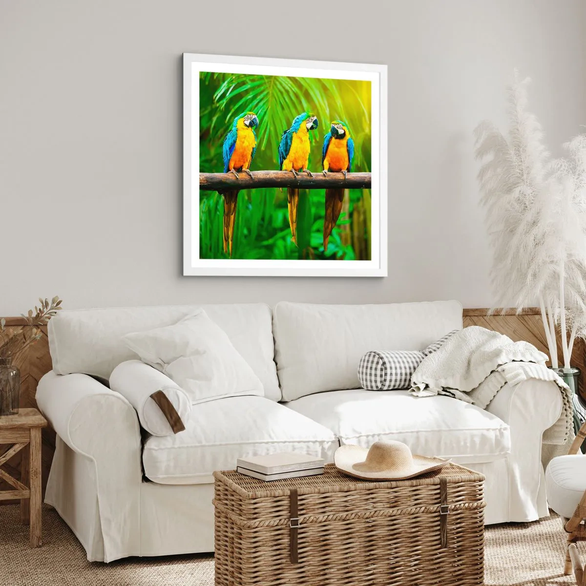 Poszter fekete keretben - És hallottad, hogy ő…? - 60x60 cm