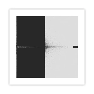 Poszter - Egyenesen a cél felé - 40x40 cm