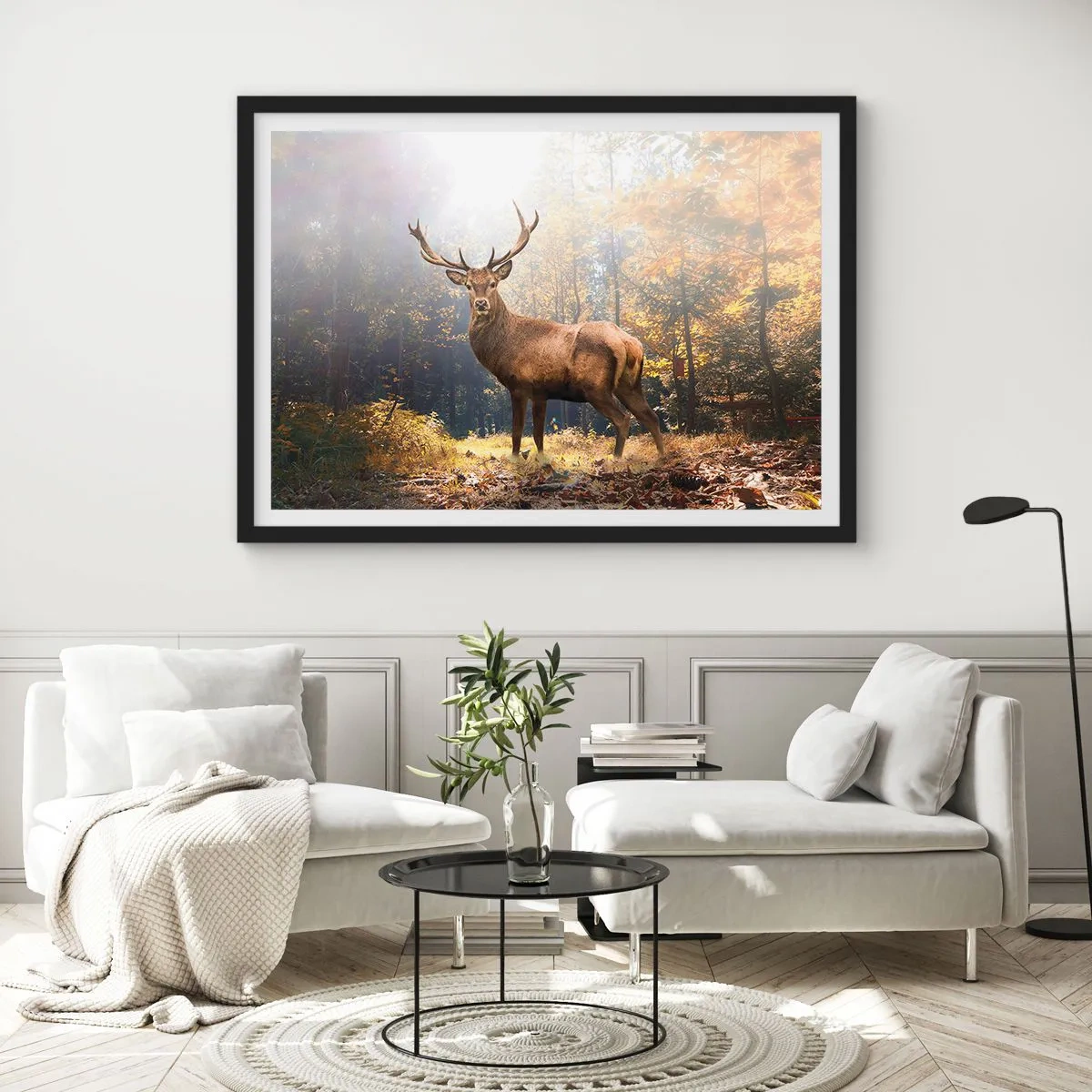 Poszter fehér keretben - Teljes fenségben - 50x40 cm