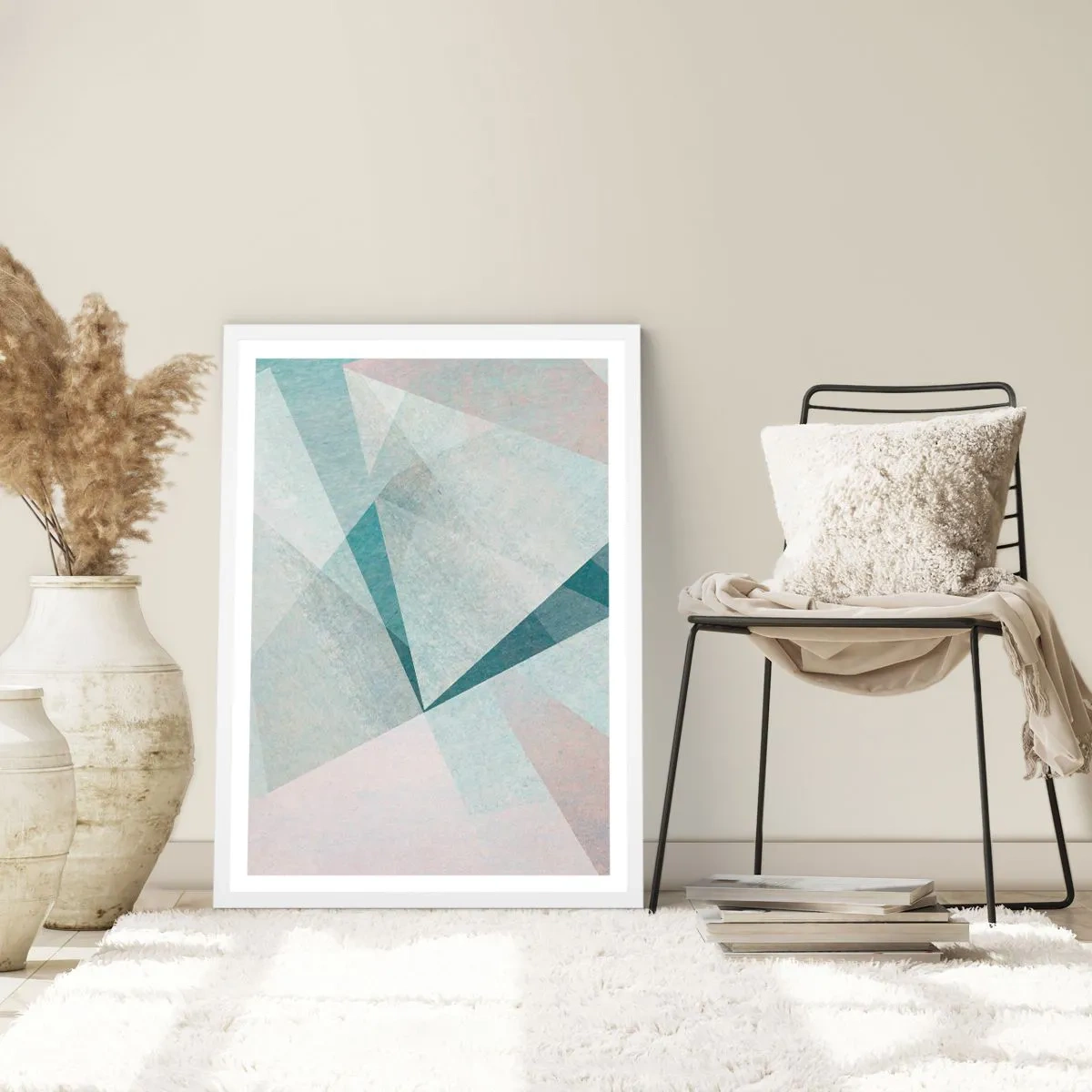 Poszter fekete keretben - Nyugodtan, de dinamikusan - 61x91 cm