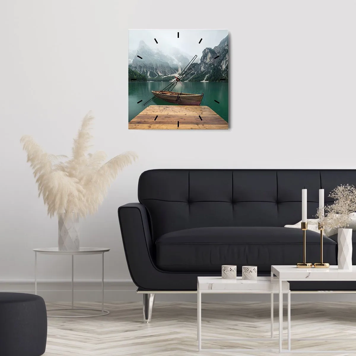 Falióra, Óra - "És a homlok büszke sziklái" - 40x40 cm