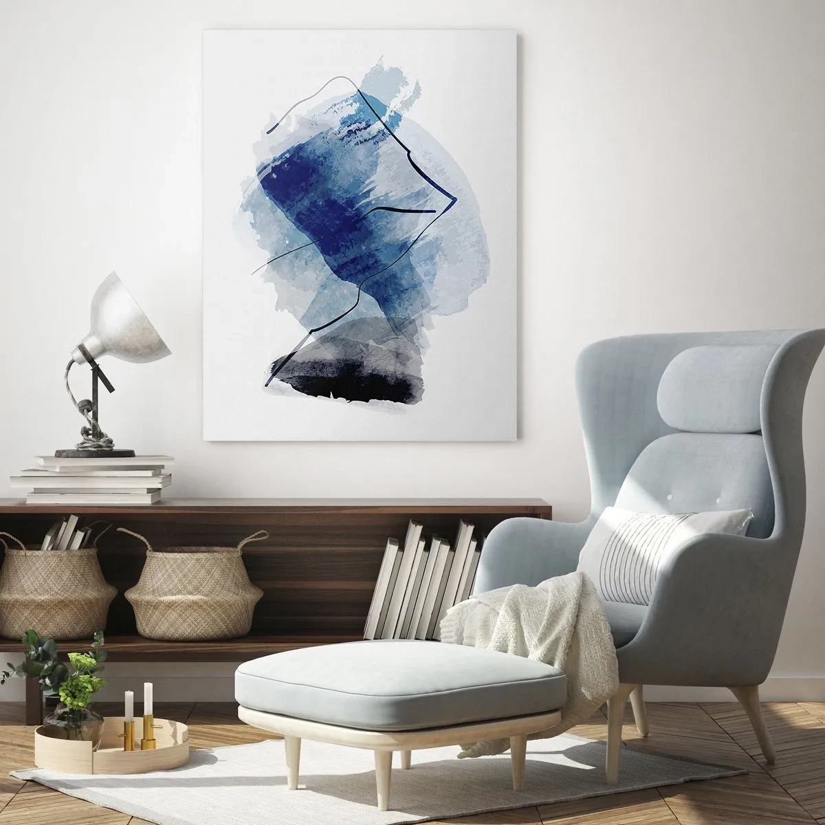 Üveg kép - Jéghegy - 70x100 cm